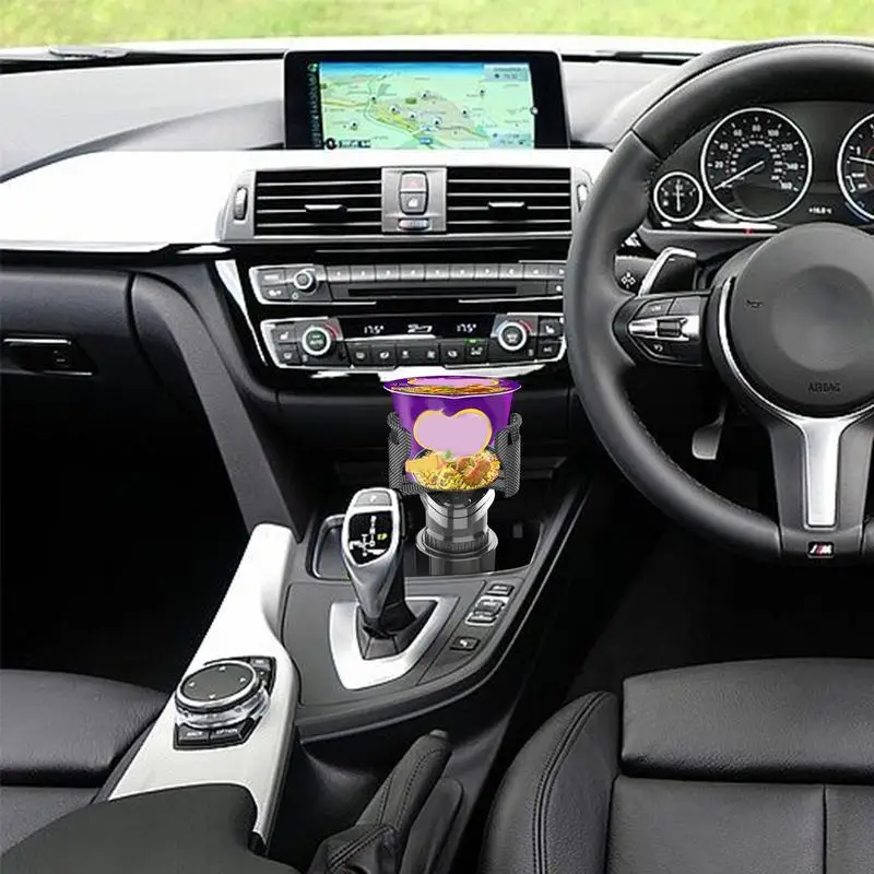 다기능 자동차 컵 홀더 2 In 1 자동차 컵 홀더 익스텐더 조정 가능한 커피 음료 자동차 범용 워터 컵 홀더 전화