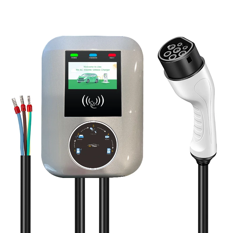 

TARY 22kW AC EV Charger Energy IP65/IP68 Waterproof Smart App 3 Phase 32A Type 2 Plug Type 2 Wallbox