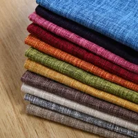 Inyahome 30x50cm 45x45cm Linen Pillow Case Solid Color Pillowcase Sofa Office Chair Lumbar Cushion Cover Anti-Dirty Pillow Cover 5