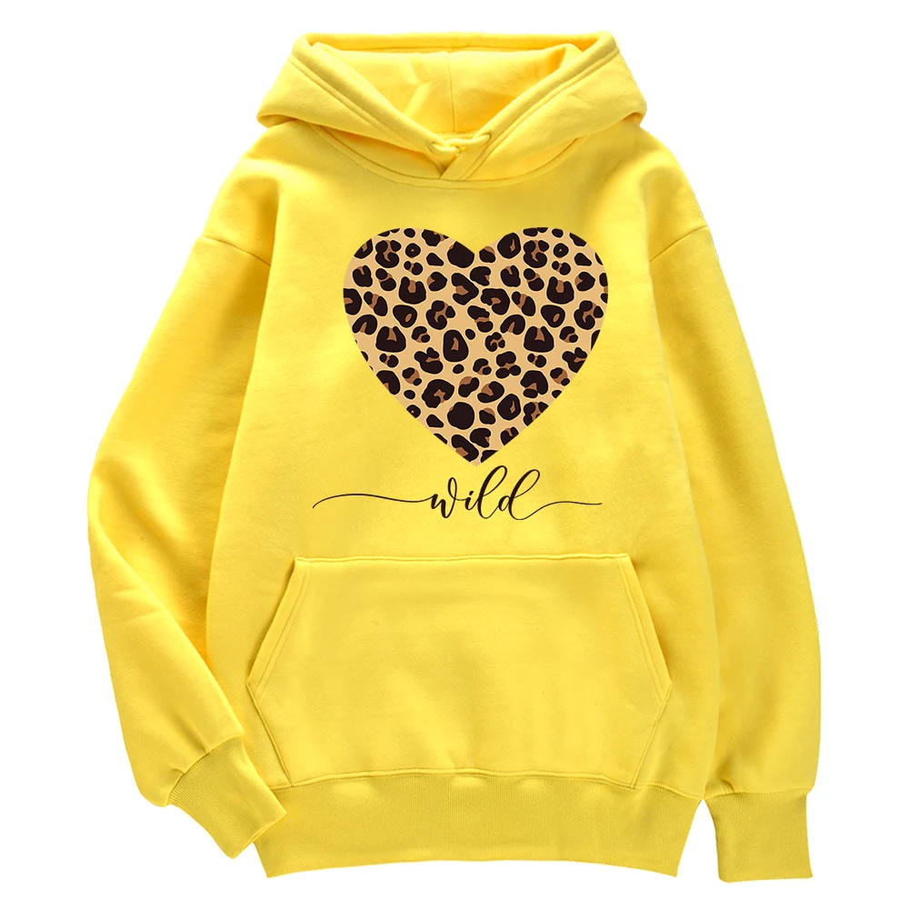 

Wild Love Print Pullovers Mens Oversized Tight Clothes Street Couple Clothing Sport Streetwear Sport Personality Sweatshirts