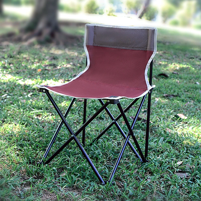 Telescopic Portable Beach Chairs Folding Camping Travel Modern Beach Chairs Metal Home Silla Plegable Garden Furniture QF50BC equipment shower shampoo chairs children artifact folding hair wash shampoo chairs stool home fotel fryzjerski furniture qf50sc