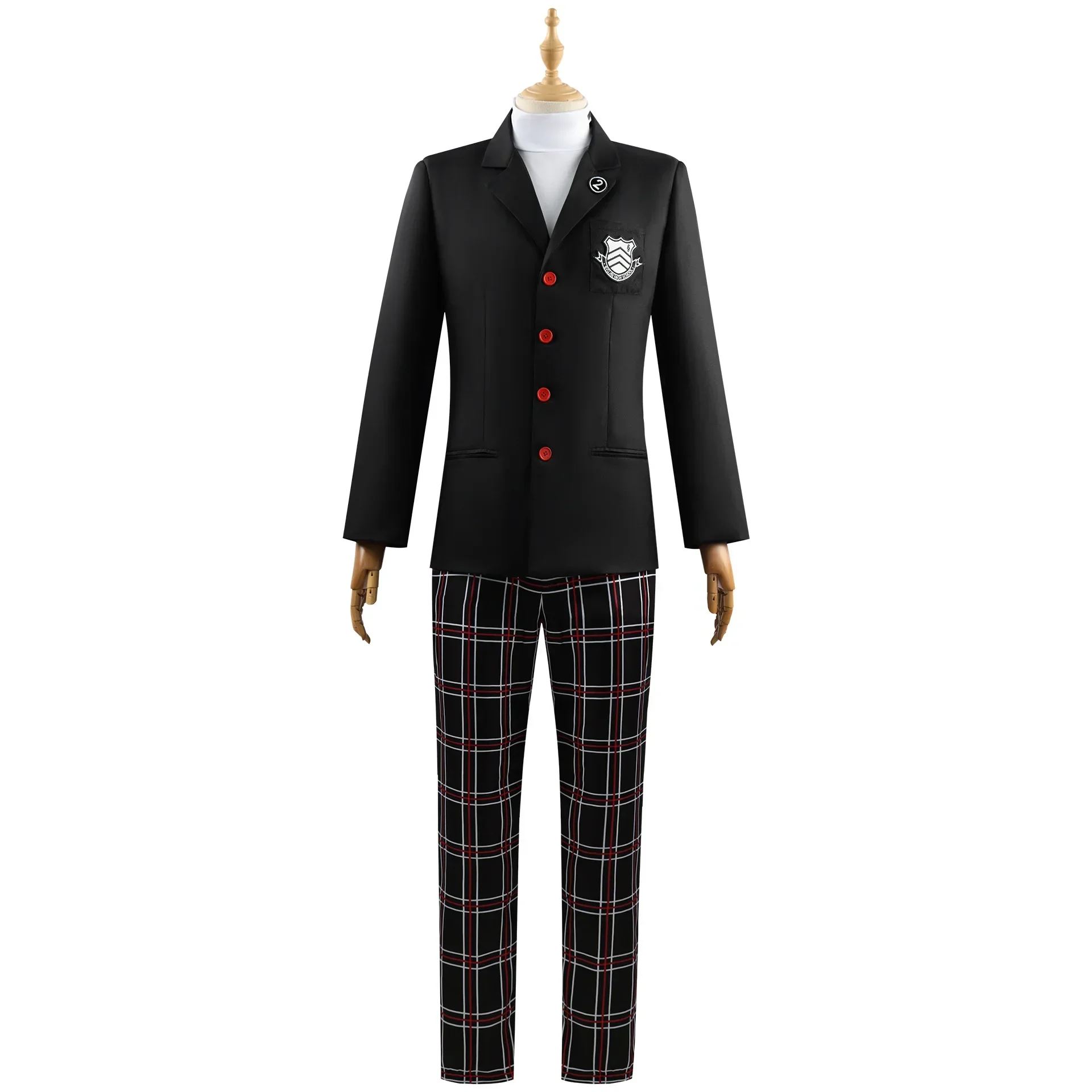 Persona 5 Royal Kasumi Yoshizawa School Uniform Cosplay Costume for Adults (Unofficial)