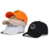 Children Smiling Embroidery Baseball Caps Spring Summer Outdoor Adjustable Casual Hats Boy Girl Travel Sunscreen Hat 1