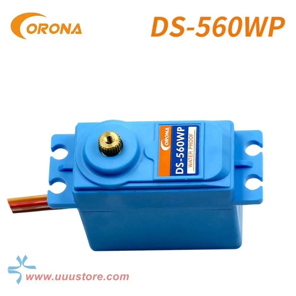 2022 NEW Corona DS560WP DS-560WP DS 560WP waterproof high torque 15KG 0.16sec 63g metal gear servo motor for RC boat car drone 2