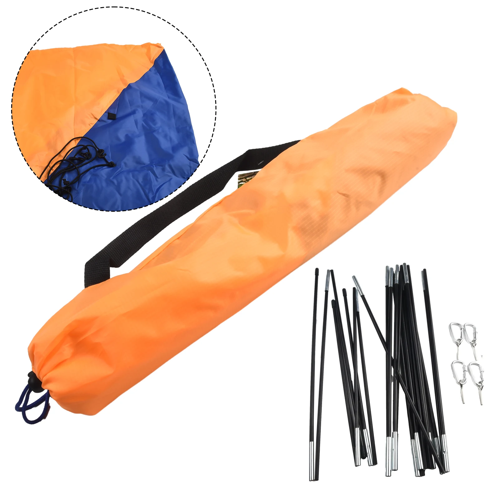 

Durable New Practical Quality Kayak Awning Boat Canopy Water Waterproof Sun Shade 1 SET Awning Boat Boat Fishing