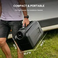 CYBERTAKES S2 Pro Climatiseur mobile à onduleur chaud/froid, portable pour camping, voiture, tente, intégré 5