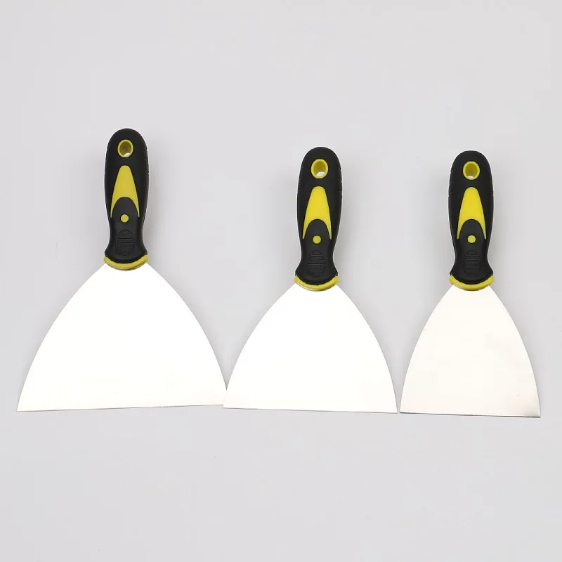 

3/4 inches Practical Putty Knife Scrapers Stainless Steel Wall Knife for Drywall Finishing Scraping Decals Wallpaper