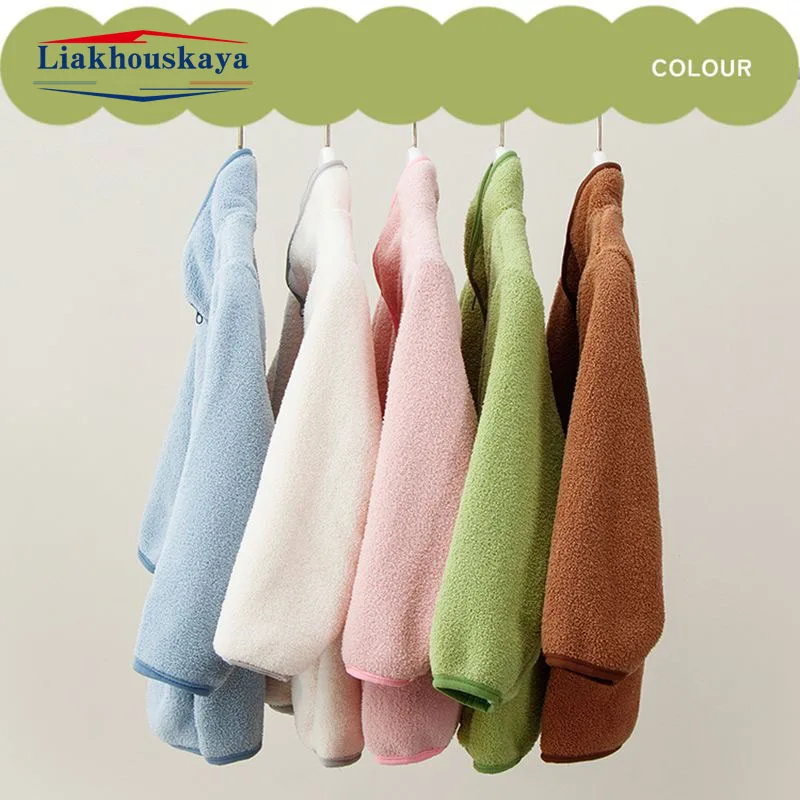 Children jackets New Korean Unisex Kids Fleece Coat Autumn Winter Children Jacket Warm Kids Thicken Sweatshirt Clothing Zipper Spring Coat Girls