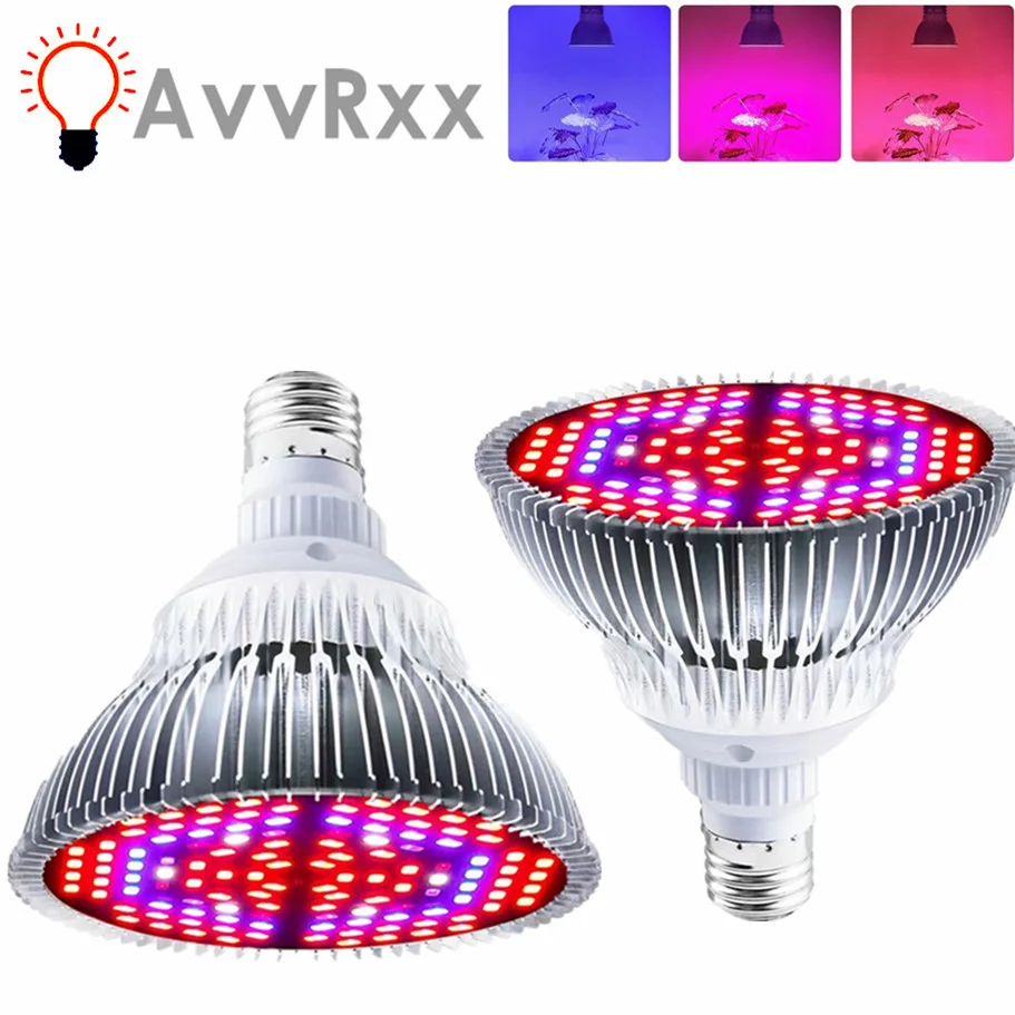 LED E27 Phyto Grow Light Full Spectrum Phytolamp Plant Bulb E14 UV Lamp