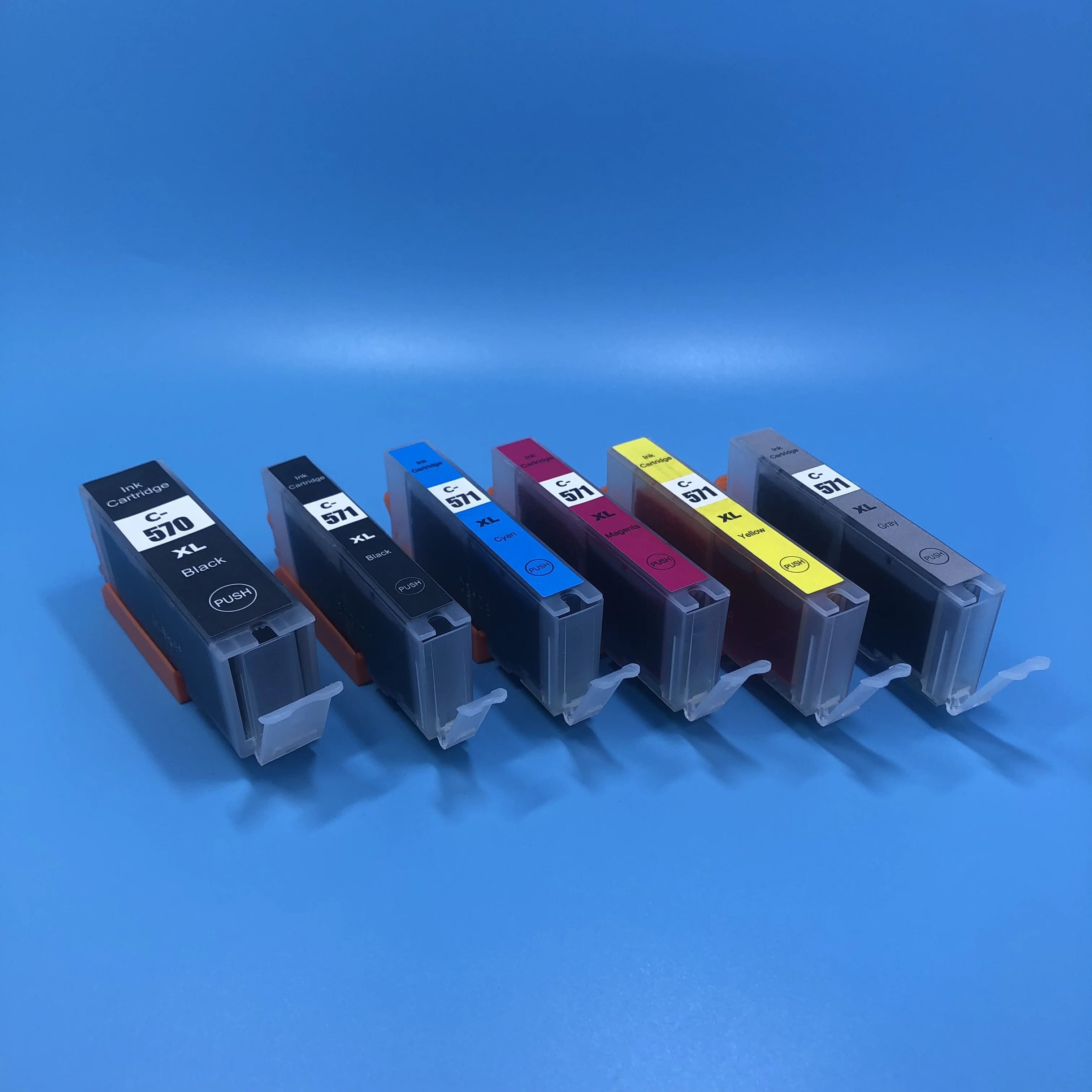 Pgi-570Xl Cli-571Xl Cartuccia Di Inchiostro Compatibile Pgi-570 Per Canon Pixma Mg5750 Mg5751 Mg5752 Mg5753 Mg6850 Mg6851 Mg6852 Ts5050