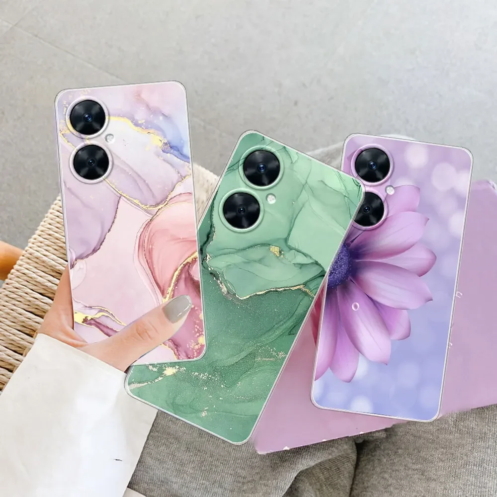 Transparent Silicone Phone Case with Bumper Protection