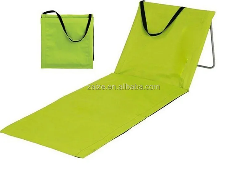 Beach Mat With Metal Backrest Frame 4