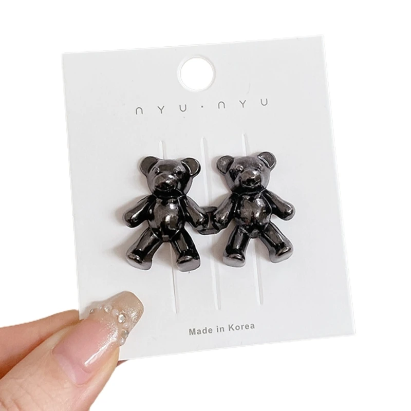 2024 New Bear Pant Pin No Sew Waist Buttons Instant Button Jean Button Pins Adjustable Waist Buckle Bear Tighten Waist Button