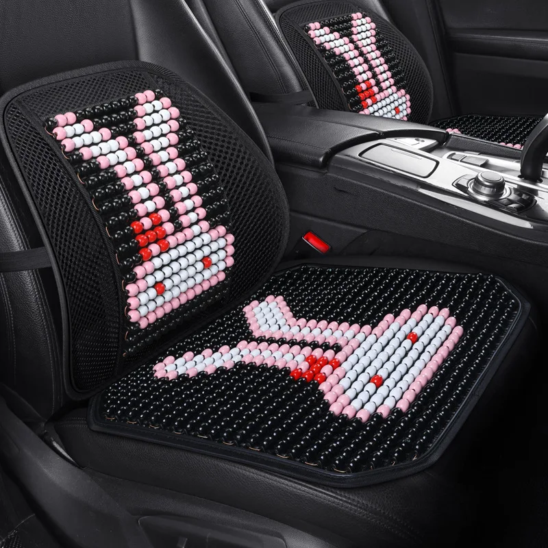 Siège De Voiture D'été Universel, Coussin Frais, Pvc Perlé, Couverture De  Chaise Automobile Avec Tapis De Taille Doux, Respirant Et Durable 1 Pièces  - Housses De Siège Auto - AliExpress