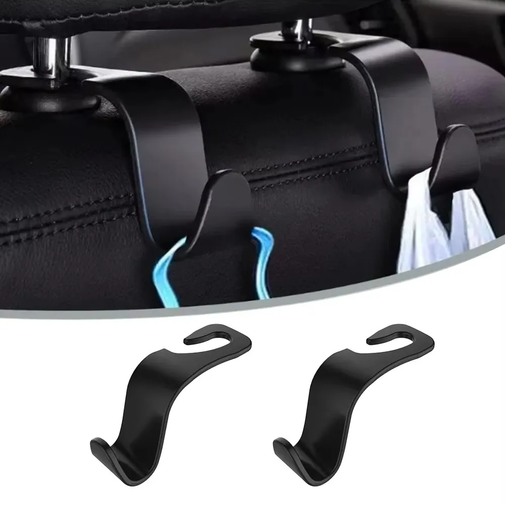 Crochet de siège de voiture, accroche de siège arrière pour l'intérieur de la voiture - Installation facile, maintien ferme, accessoire de voiture