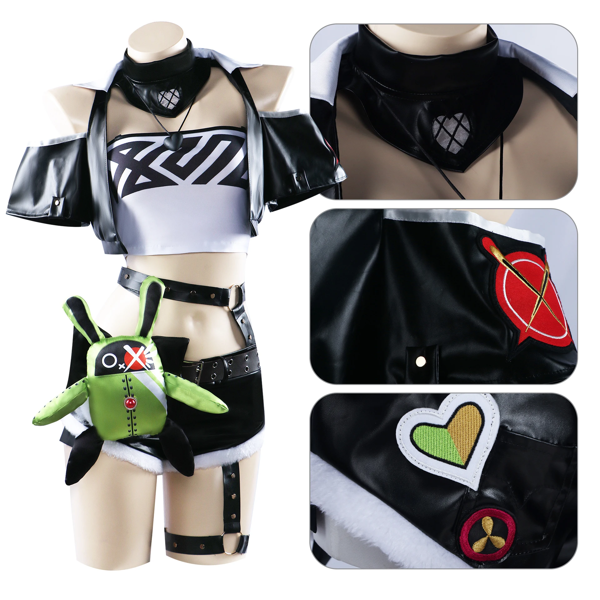 Zenless Zone Zero Nicole Demara Battle Suit Cosplay Costume