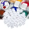 3.2ml 6/12/24/36/48pcs Artists Empty Full Pan Half Pans Paint Palette Art Supplies Watercolor Paint Grid Painting Supplies 1