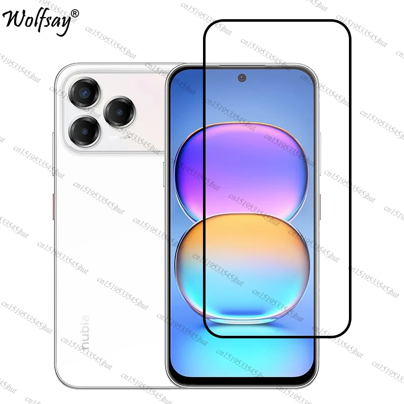Premium Full Cover Tempered Glass Screen Protector, 6.75 Inch