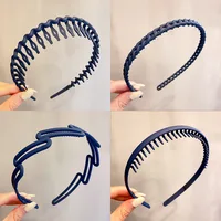 Morandi Color Hair Hoop Female All-Match Press Hair Head Buckle Headband 1