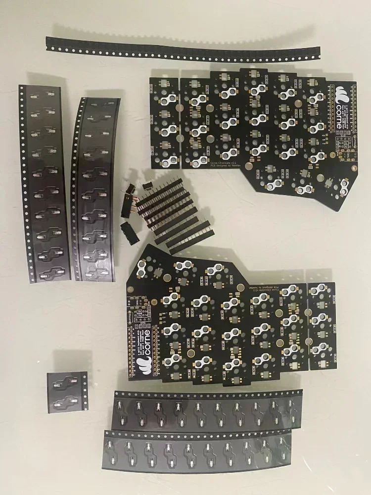 Corne薄型PCBスプリットキーボード,カスタムcrkbd材料パッケージ Corne薄型PCBスプリットキーボード,カスタムcrkbd材料パッケージ