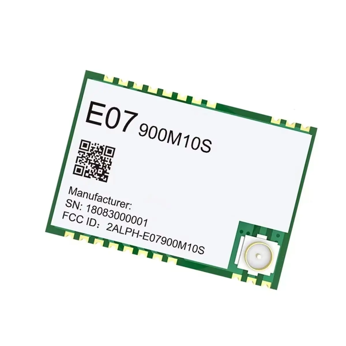 A72Z CC1101 무선 모듈 868Mhz 915Mhz 장거리 E07-900M10S-V1.0 IoT 네트워크 제어용 SPI 무선 모듈