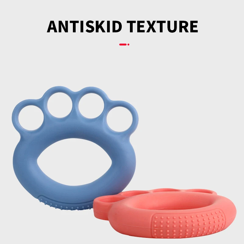 Silicone Adjustable Hand Grip Finger Trainer Exercise Carpal Expander Muscle Workout Gym Fitness Strengthener