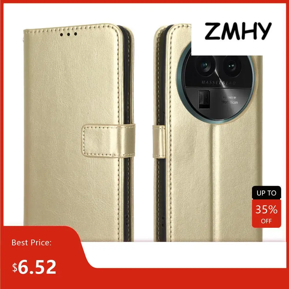 

For OPPO Find X6 5G Case Find X6 pro 5G Case PU Leather Cover for Find X6 5G Find X6 pro 5G with Wallet Bag Phone Cove