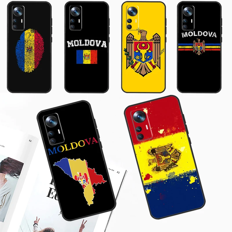Moldova Flag Case For Xiaomi 14 Ultra 11T 12T 13T Pro 12 13 Lite POCO ...