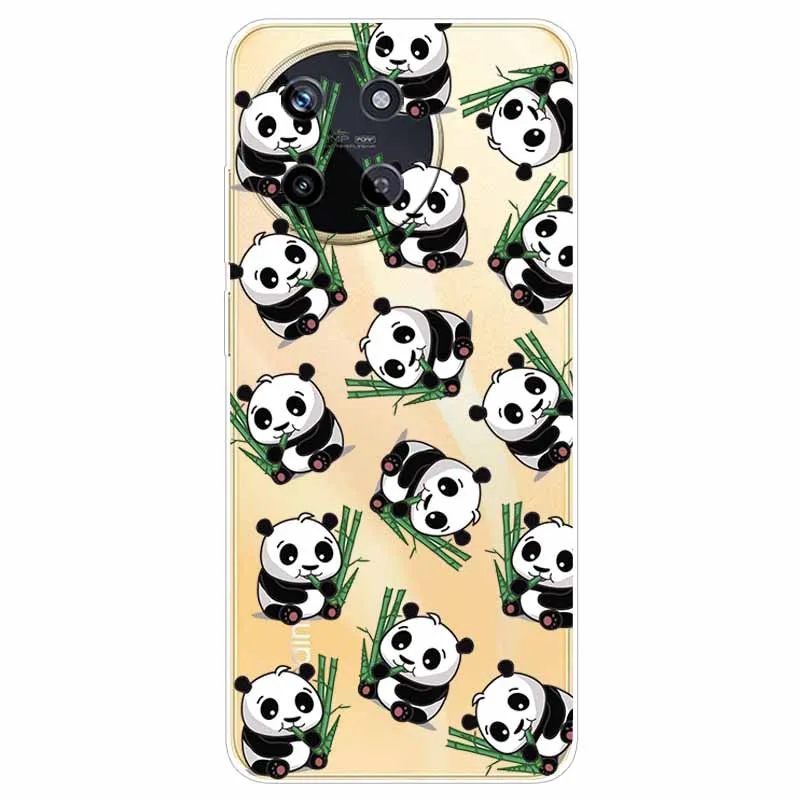 Transparent Cute Soft Silicone TPU Phone Case - Clear Protective Cover