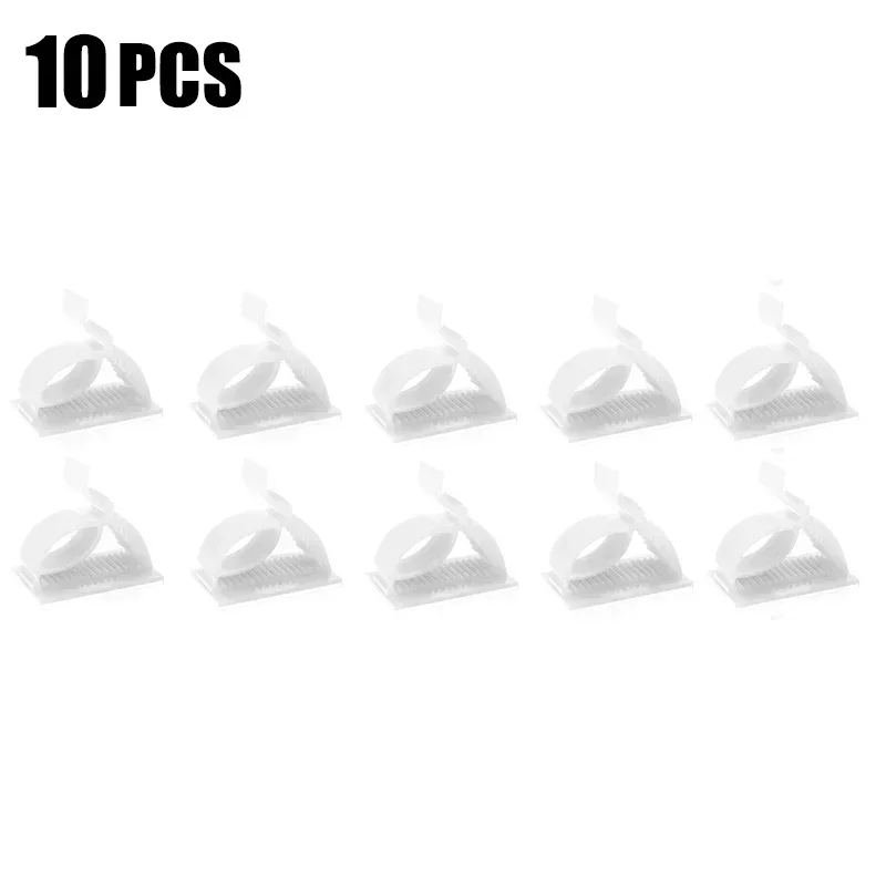 Versatile Self-Adhesive Cable Clips for Organized Living and Work Spaces