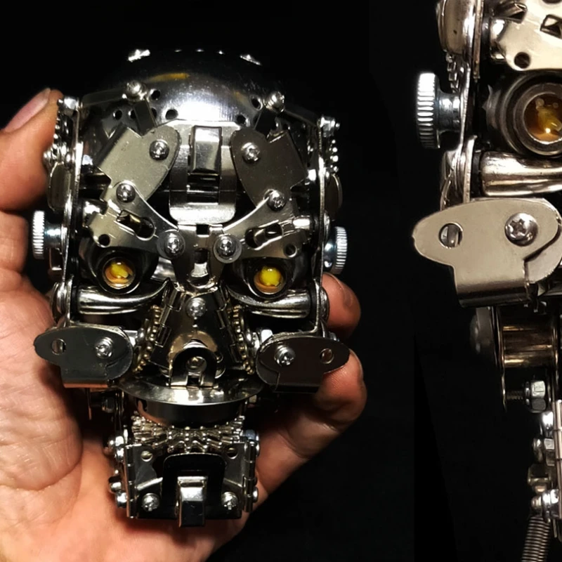 

Full Metal Assembled Model Mechanical Toys Precision 3d Three-dimensional Difficult Building Blocks Handmade Children Mecha Male