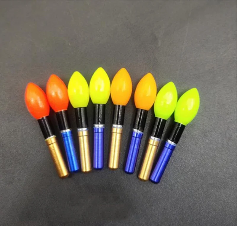 2pcs/lot Light Stick Yellow/Red/Orange Lightstick Work With CR322 LED Luminous Float Tool Night Fishing Bobber Accessory A278 fishing tackle fishing glow stick fishing light stick