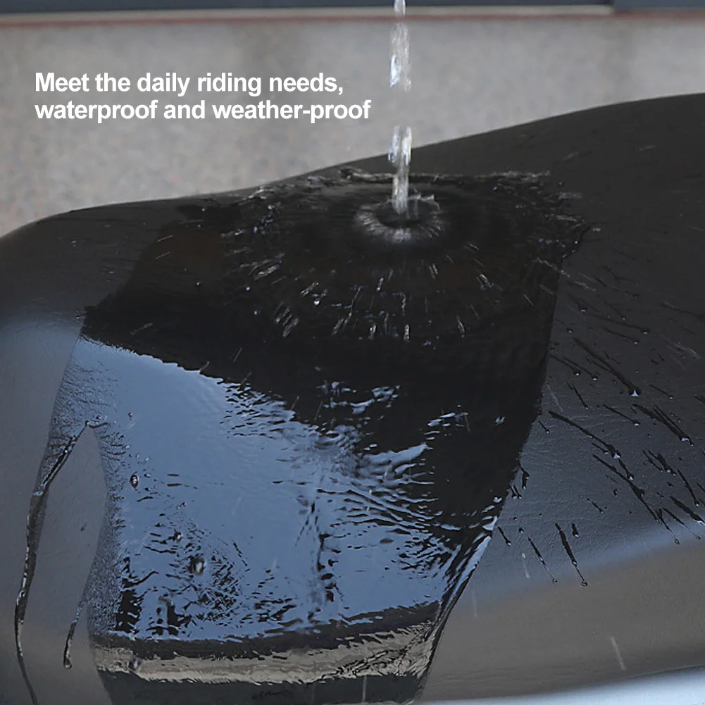 1Pc 92x55CM Motorcycle Seat Cover Leather Waterproof Dustproof Sunscreen Motorbike Scooter Cushion Seat Cover Protector For Motorcycle Seat Covers