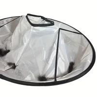 Cape de coiffure professionnelle de qualité salon – Antiadhésive, enveloppe de coiffure à col réglable, adaptée aux stylistes et aux coiffures 3