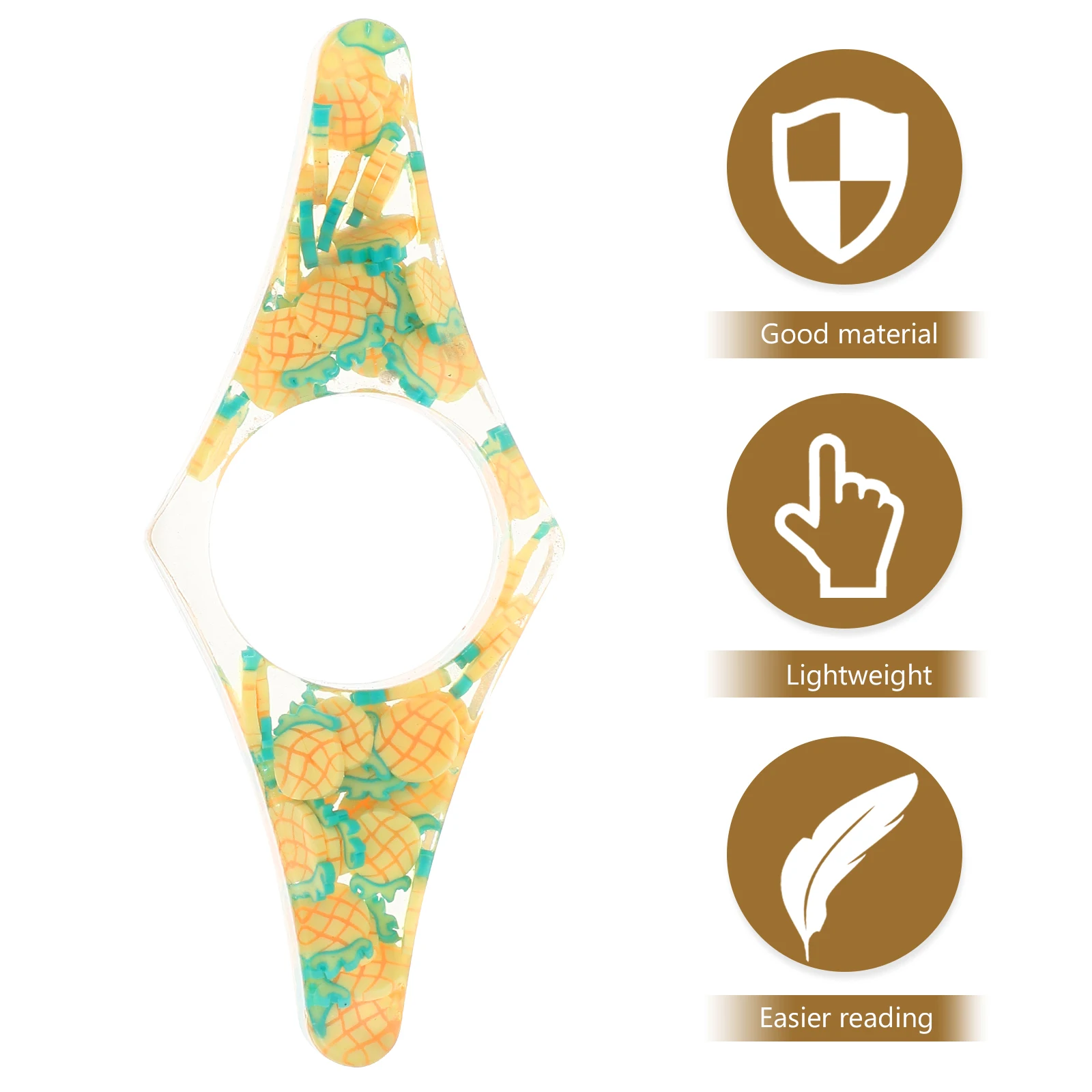 독서용 페이지 거치대, 거치대 책 페이지 엄지 지지대, 독서 용품, 플라스틱 페이지 지지대 책 페이지 거치대