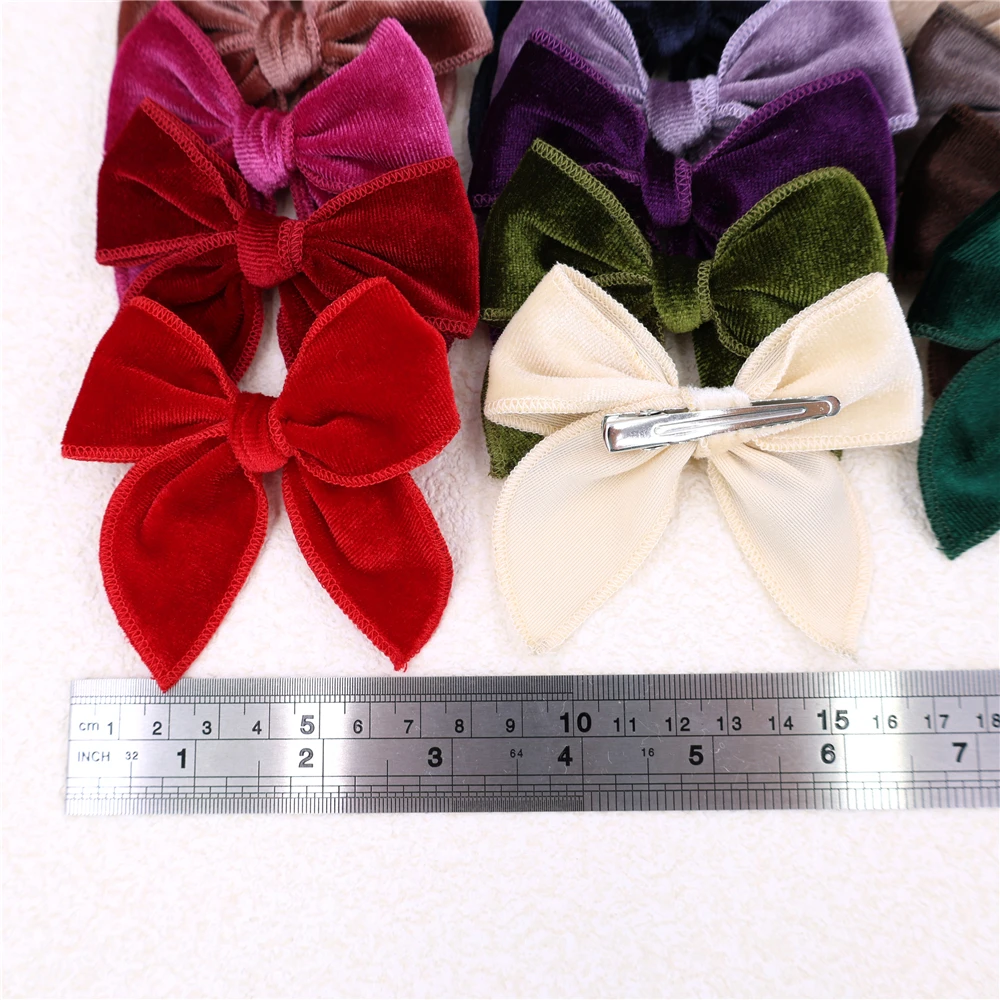 Fermagli Per Capelli A Fiocco Per Bambine - Mollette A Coccodrillo - Accessori Moda Per Piccole Principesse