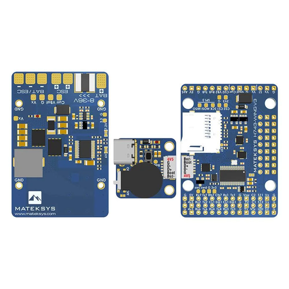 

Контроллер полета MATEKSYS H743-WING V3 ArduPilot INAV 3-8S H743 для радиоуправляемых многовинтовых летательных аппаратов дронов с фиксированным крылом, запчасти «сделай сам»