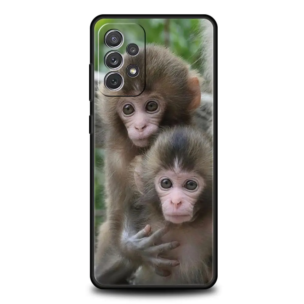 Cute and Playful Monkey Design Phone Case Cover