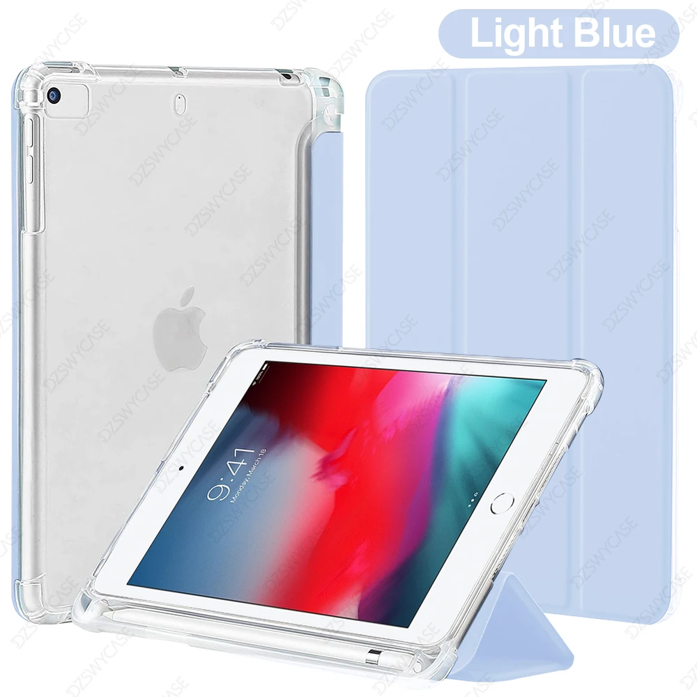 Slim Lightweight Protective Case with Stylus Holder and Frosted TPU Cover
