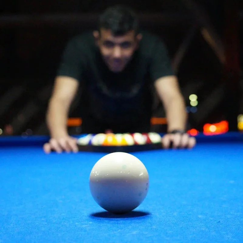 1pc Billiard Cue Ball 52.5/57.2 Mm Resin Training Ball