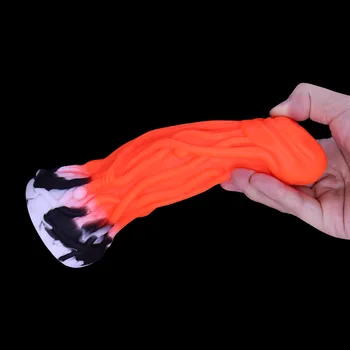 Dragon Dildo Huge Realistic Dildo Large Penis Colorful Monster Dildo with Suction Cup Sex Toys for Women Toys for Anal 5