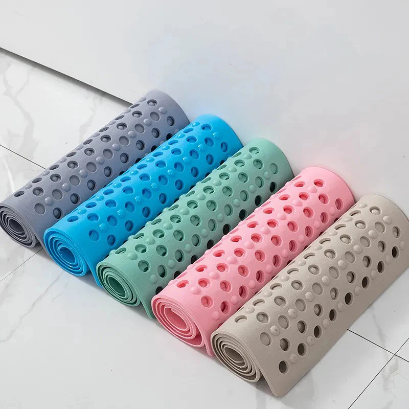 Enhanced Anti-Mould Rubber Bath Mat with Drainage and Antibacterial Properties