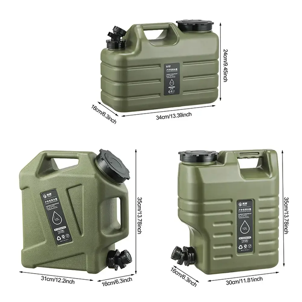 Récipient Eau Camping 3L - Bidon Portable Avec Robinet