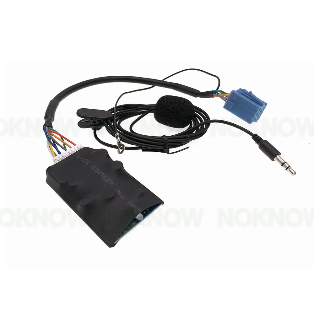 Vhbw Adaptateur Bluetooth autoradio compatible avec Audi A2, A3, A4 / S4,  A6 / S6, A8 / S8, AllRoad, TT - Micro, câble jack + clip inclus