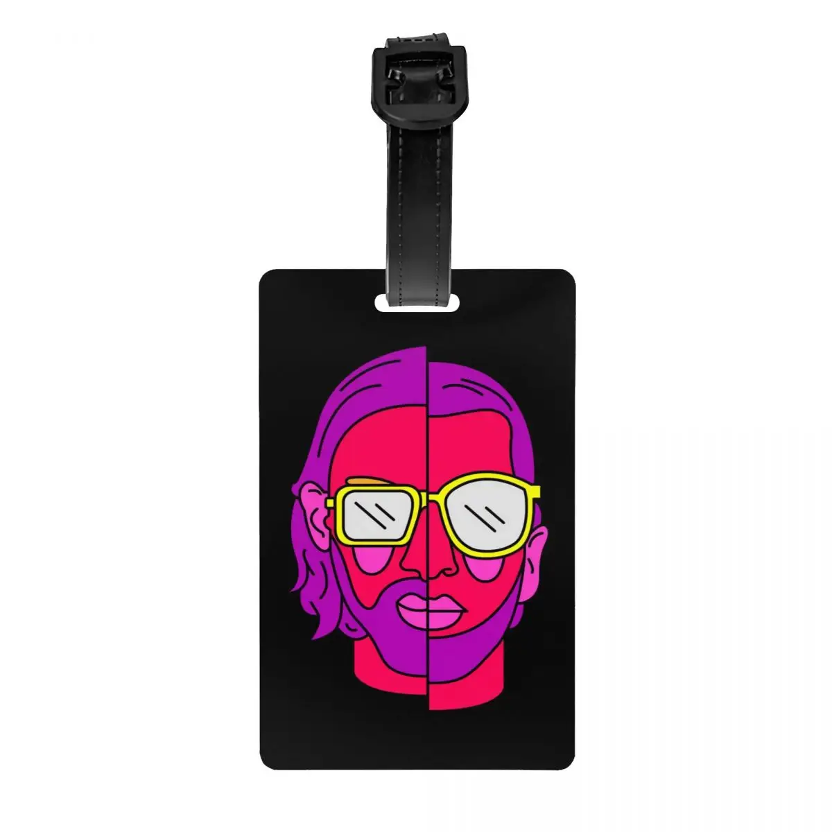 

Custom PNL Le Monde Chico Luggage Tag Privacy Protection French Rapper Mushic Baggage Tags Travel Bag Labels Suitcase