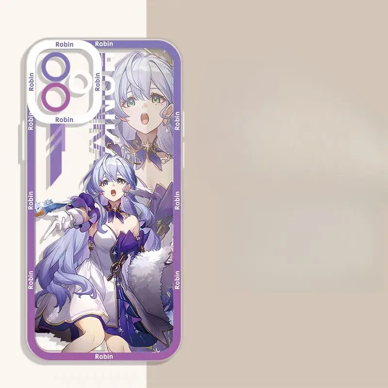 Honkai Star Rail Robin Acheron Soft Phone Case