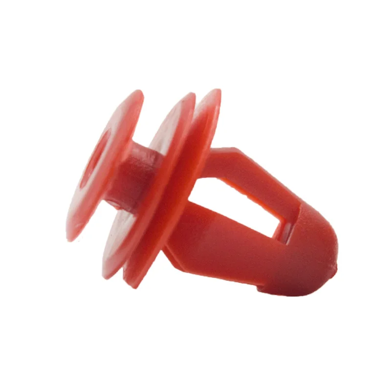 

50Pcs/Bag Universal Door Card Panel Clips Red Plastic For Car Interior Plate Fixed Rivet