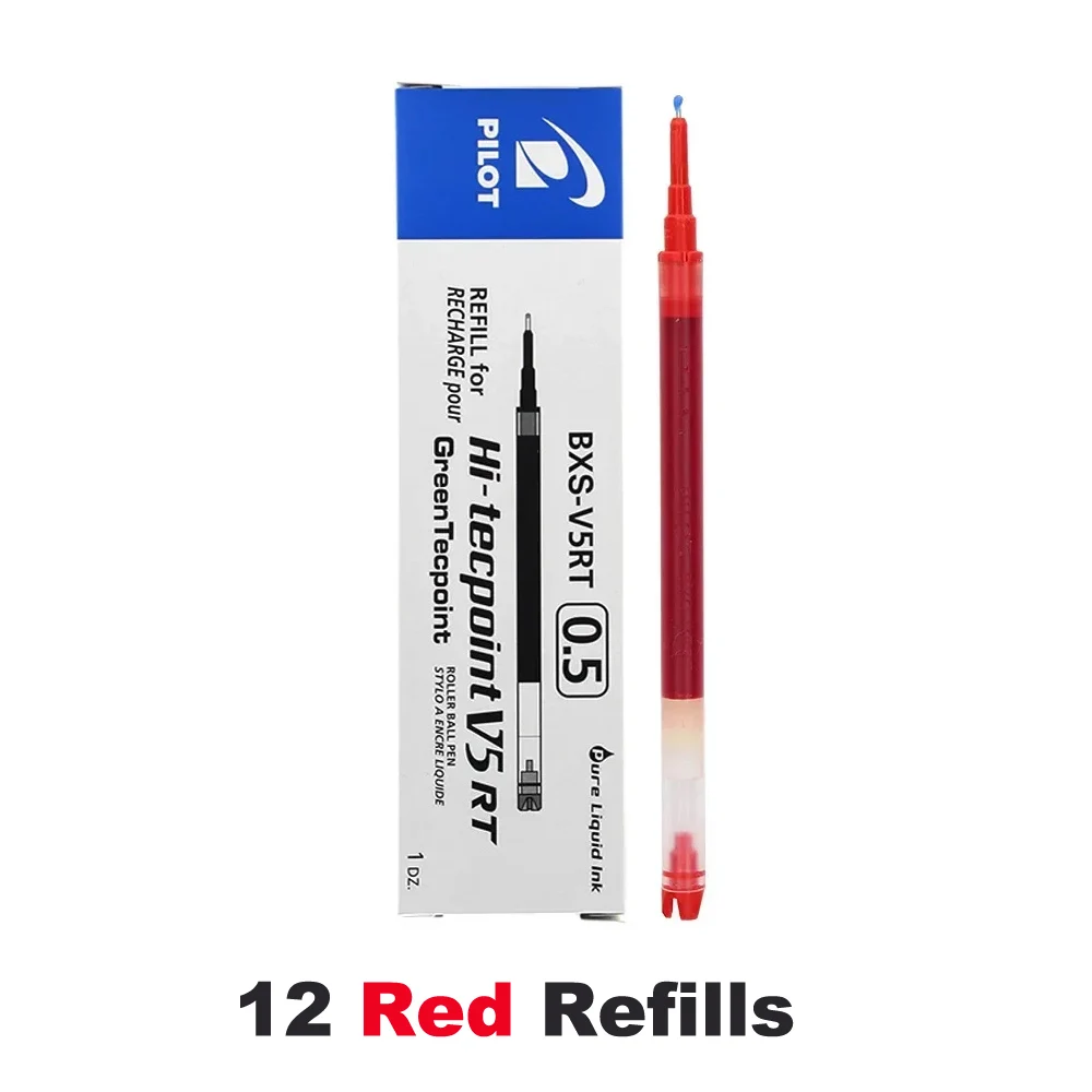 12pcs Red Refills