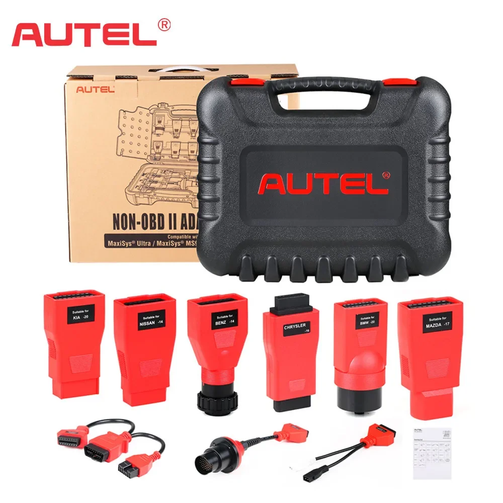 Autel Maxisys Msobd2Kit Adattatori Non Obdii Kit Compatibile Ultra Ms919 Ms909 Mk908 Elite Ii Mp808 Mk808 Connettori Conformi A Oe