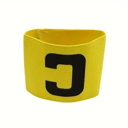 Captain's Elastic Football Armband with Velcro Closure and C Logo (1 pc)